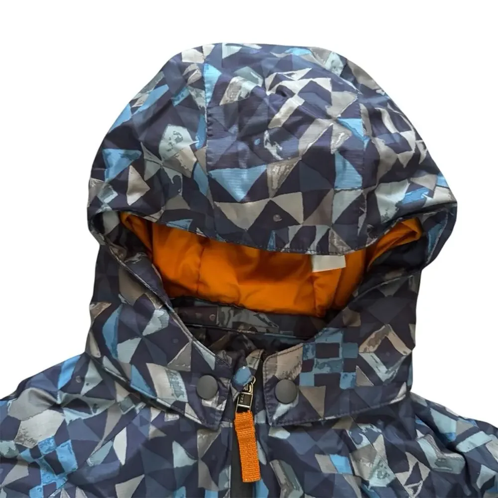 Patagonia Kids Baby Snow Pile Jacket Pinwheel Classic Navy Size 2T